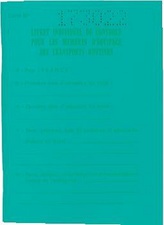 EXACOMPTA Carnet pour transporteurs, 148 x 105 mm