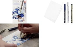 SAKURA Kreativ-Set Große Welle von Kanagawa