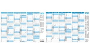 RNK Verlag Tafelkalender 2025, DIN A4 quer, 250 g/qm Karton