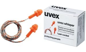 uvex Mehrweg-Gehörschutzstöpsel whisper mit Kordel