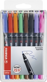 STABILO Permanent-Marker OHPen universal, permanent 4er Etui