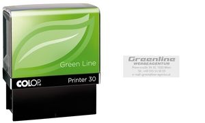 COLOP Textstempel Printer 30 Green Line, 5-zeilig, Gutschein