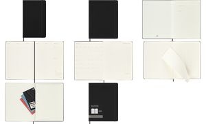 MOLESKINE Buchkalender Pro 2026, XL, Hardcover, schwarz