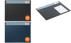 DURABLE Schreibunterlage mit Jahreskalender, PP, dunkelblau