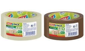 tesapack Verpackungsklebeband Eco & Strong, 50 mm x 66 m