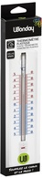 Wonday Wandthermometer, aus Polystyrol, weiß