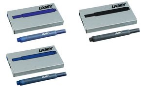 LAMY Großraum-Tintenpatronen T10, blau löschbar