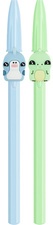 BIC Kugelschreiber Cristal Pastel Figurines, blau + grün