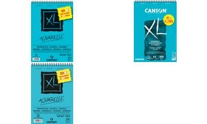 CANSON Skizzen- und Studienblock XL Aquarelle Aktion, DIN A4