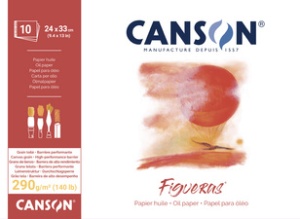CANSON Zeichenpapierblock "Figueras", 500 x 700 mm, 290 g/qm