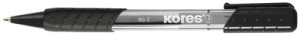 Kores Einweg-Druckkugelschreiber K-PEN K6, blau, F
