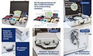 magnetoplan Moderationskoffer, gefüllt